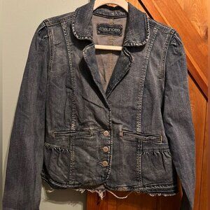 Maurices Dark Denim Jean Jacket